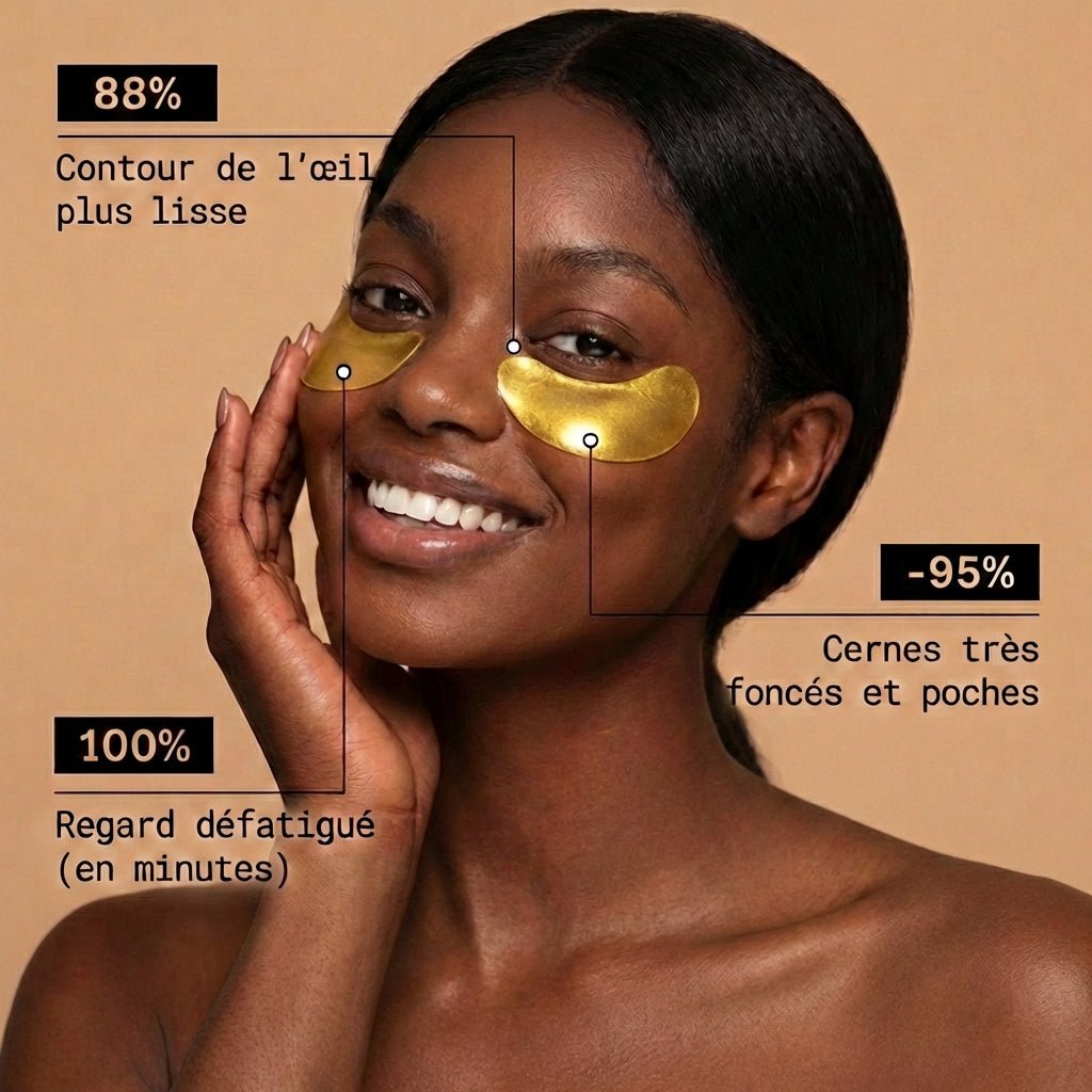 Atténuez visiblement les cernes Foncés et Pigmentaire  - retrouvez un regard lumineux en quelque jours - LUAWE BEAUTY