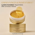 Patch anti-cerne et hyperpigmentation au curcuma - Atténuez visiblement vos cernes foncés et pigmentaires en seulement 15 minutes.