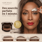 Tampon à Sourcils Luawé – Kit Pochoirs & Poudre Waterproof - LUAWE BEAUTY